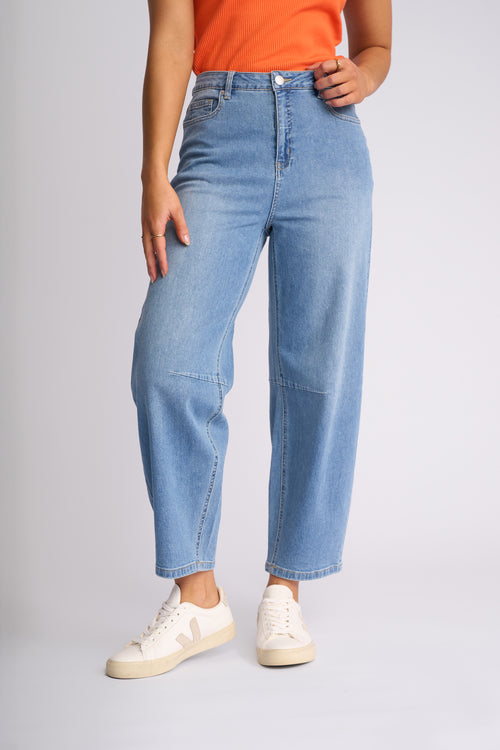 Knewe - Fallon Jean in Light Wash Denim K7123