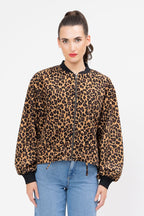 Seeking Lola - Keen Jacket in Leopard Cord