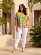 Orientique - Mougins Top Frill