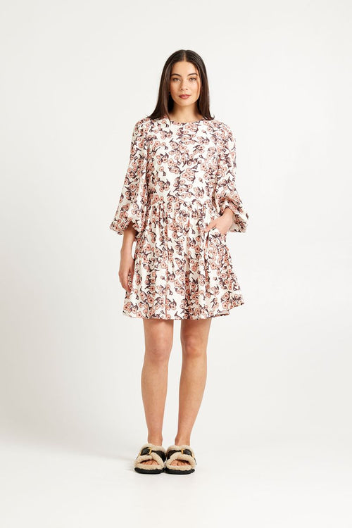 Tuesday - VALENTINA Mini Dress - Blossom Print