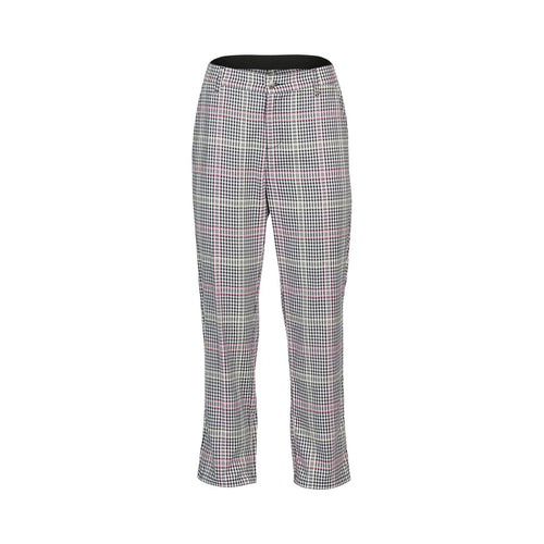 Vassalli - Slim Leg 7/8 Pant with Fly and Elastic Back Waistband 5963A