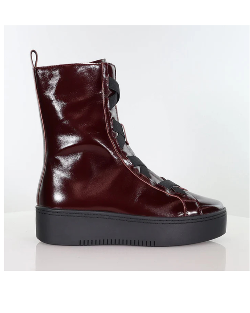 MINX - KATERINA Sneakerboot - Choc Cherry