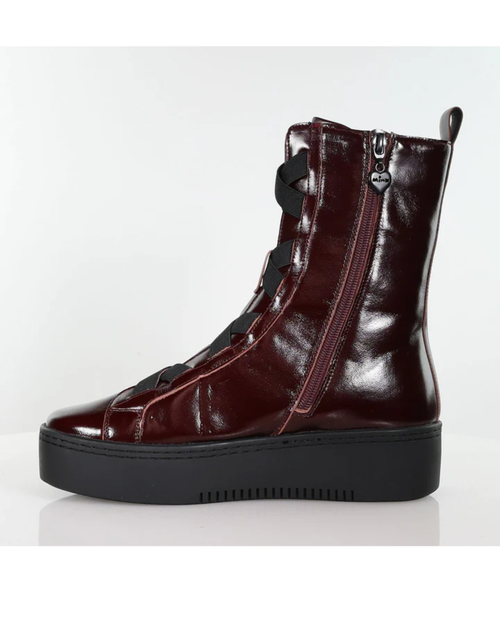 MINX - KATERINA Sneakerboot - Choc Cherry