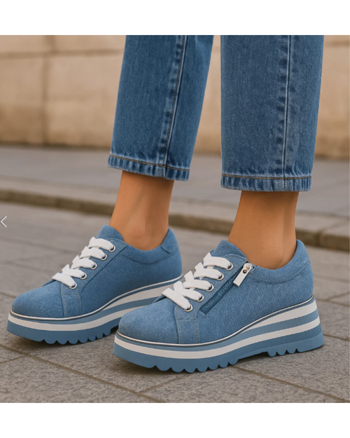 Django & Juliette - EAMMES Sneaker - Blue Denim