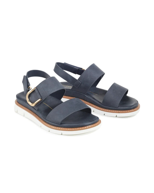 Los Cabos - SANA Sandal - Navy Blue