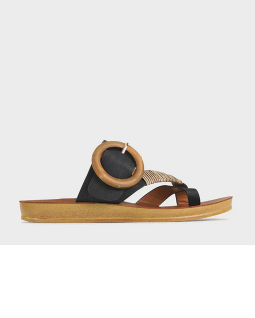 Los Cabos - Dama Sandal in Black