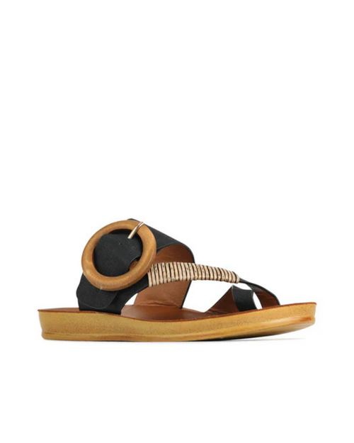 Los Cabos - Dama Sandal in Black