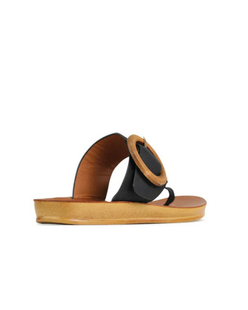 Los Cabos - Dama Sandal in Black
