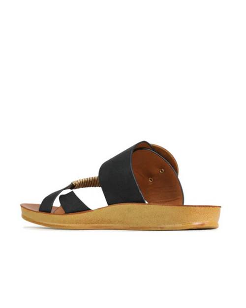 Los Cabos - Dama Sandal in Black