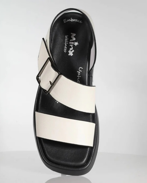 Minx - Zen in Ivory and Black Sole
