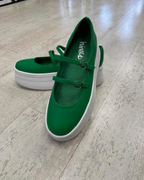 Hinako - Sawtell Mary Jane Pump in Emerald Green