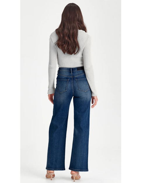 Junkfood - Wendy Wide Leg Dark Blue