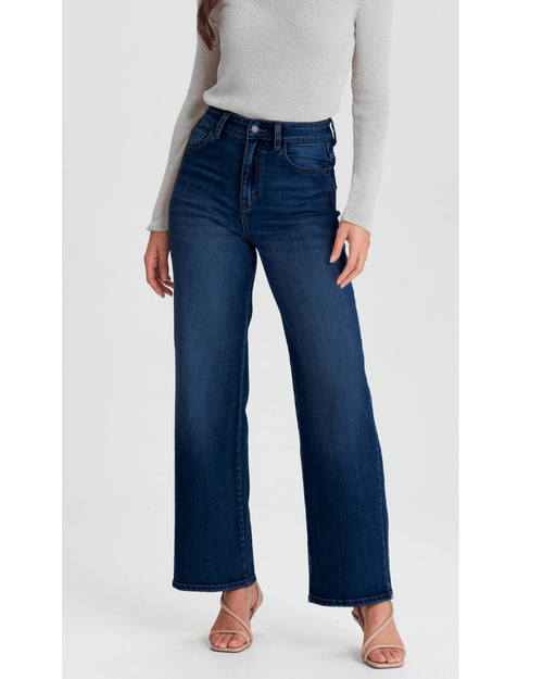 Junkfood - Wendy Wide Leg Dark Blue