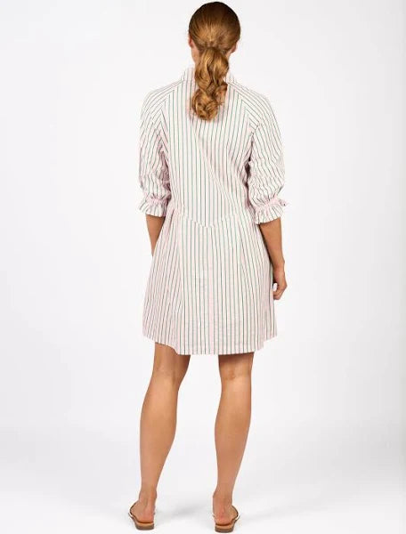 Knewe - PIPER Dress K1045 - Candy /Apple Stripe