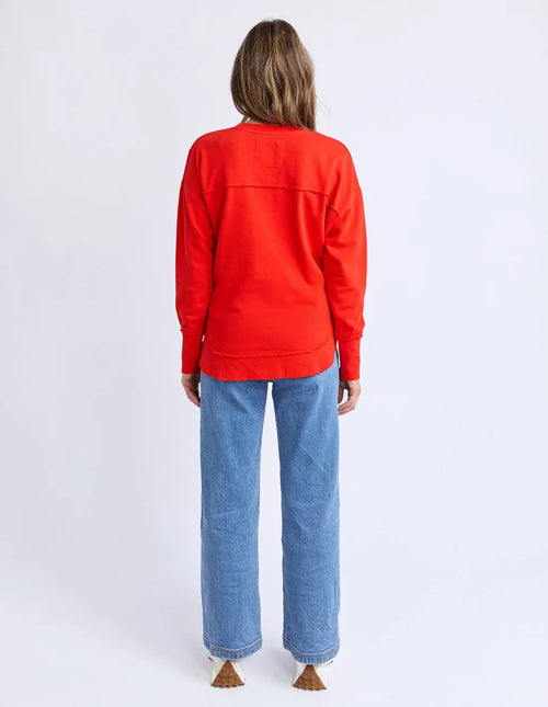 Foxwood - Simplified Metalic Crew in Grenadine