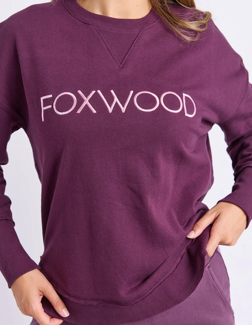 Foxwood - Simplified Metalic Crew in Plum