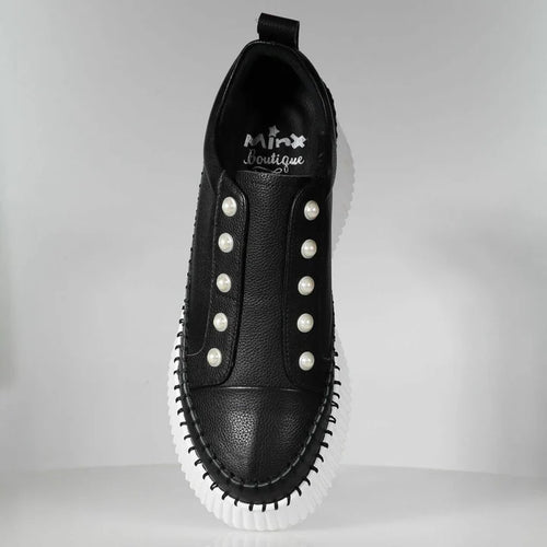 MINX - PEARLZIE BOOST Sneaker - Black