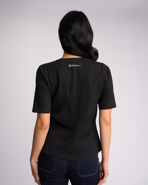 Vassalli - Base Tee Black