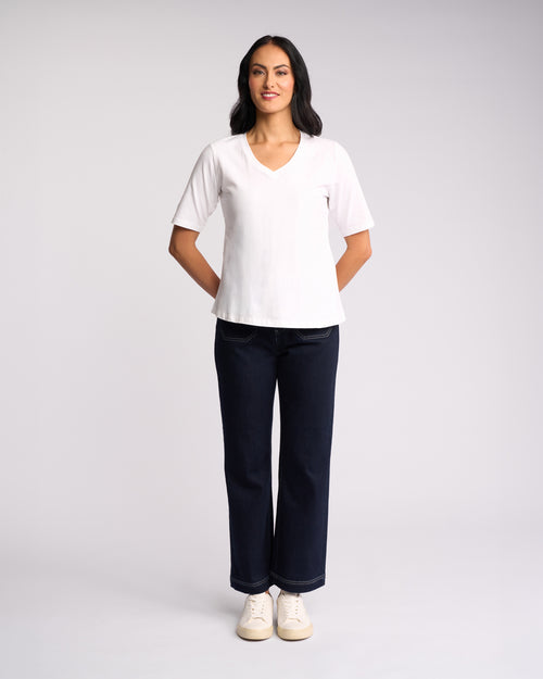 Vassalli - Base T-Shirt in White