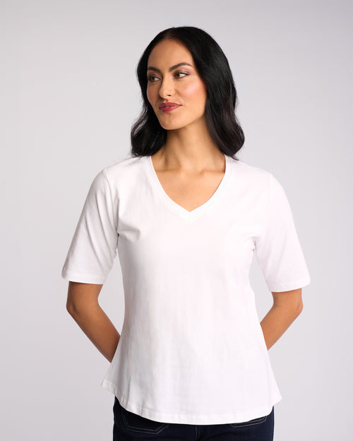 Vassalli - Base T-Shirt in White