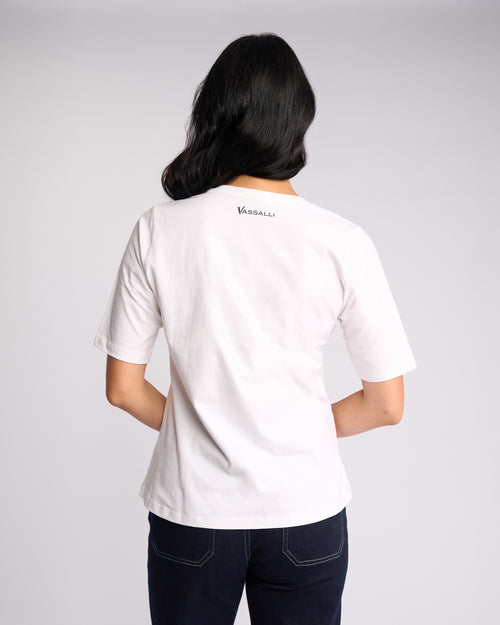 Vassalli - Base T-Shirt in White