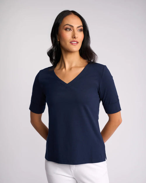 Vassalli - Reece Top in Navy