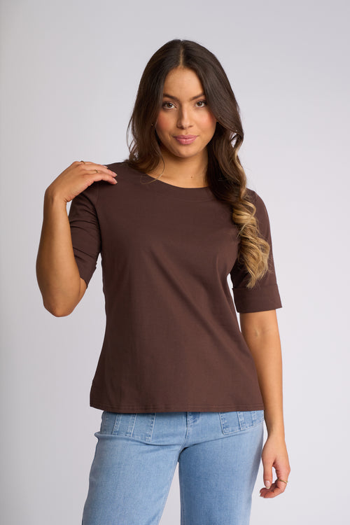 Vassalli - Hudson Top in Chocolate