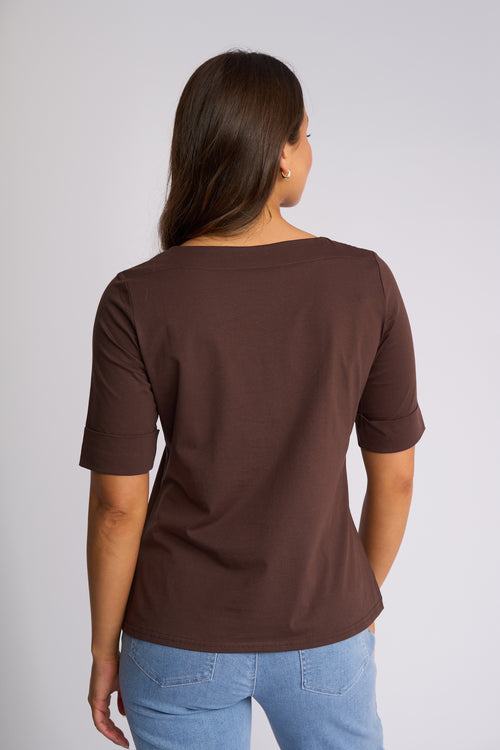 Vassalli - Hudson Top in Chocolate