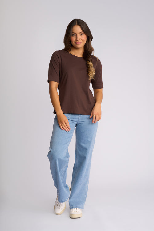 Vassalli - Hudson Top in Chocolate