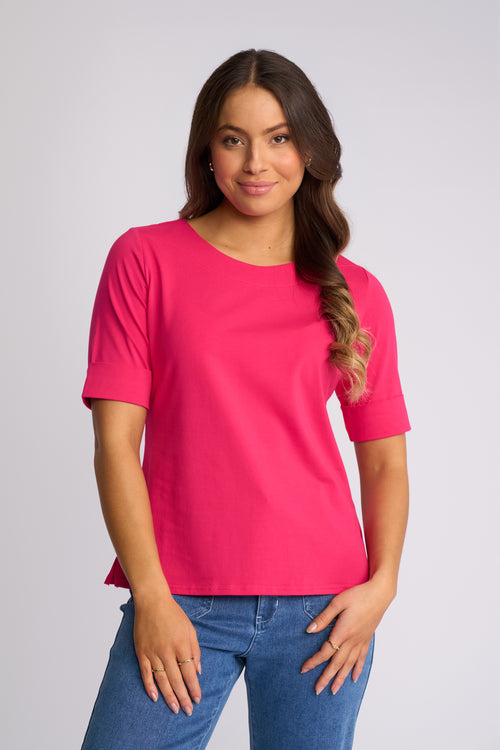 Vassalli - Hudson Top in Fuchsia