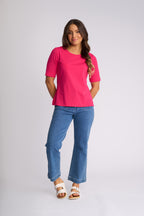 Vassalli - Hudson Top in Fuchsia