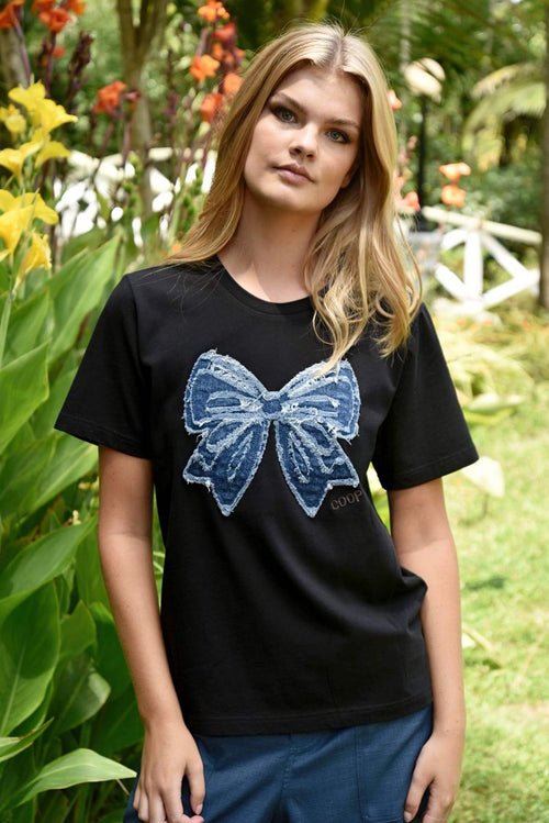 Coop - Simply Bowtiful T-Shirt in Black