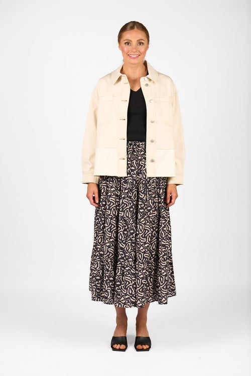 KNEWE - STATE Denim Jacket K6044 -Natural Denim