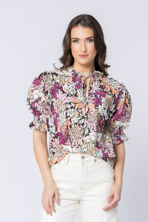 Leila + Luca - HONEY Blouse - Dreamy Bloom