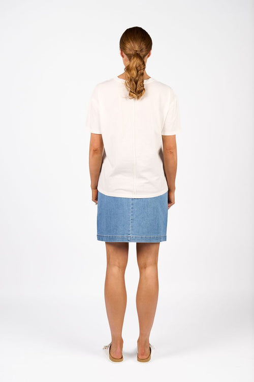 Knewe - Ultra Tee in White k3063